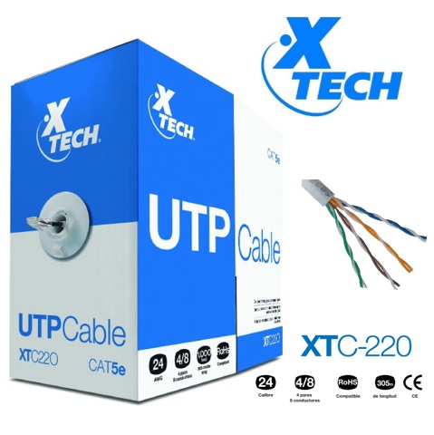 ventas cable de red xtech